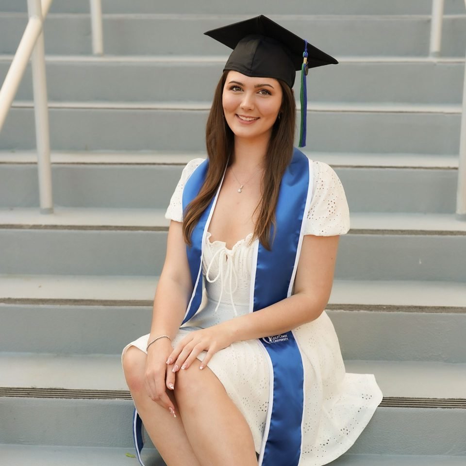 College graduation Portrait by Katrina Photography