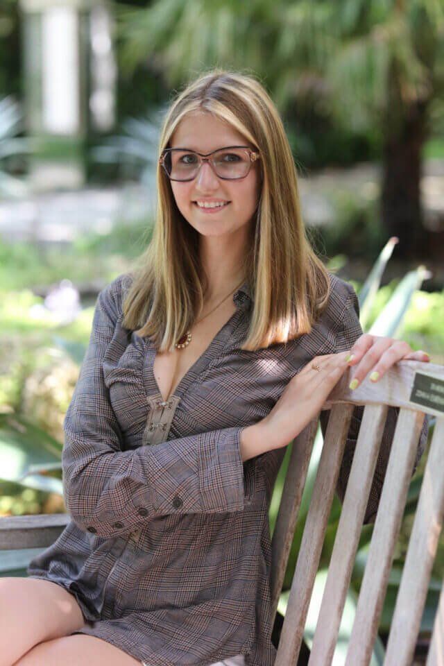 Photo of high school senior by Katrina Photography