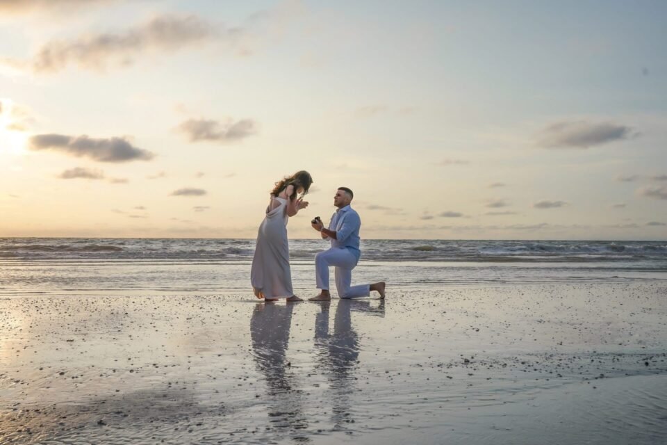 Secret proposal on Marco Island South Beach Florida