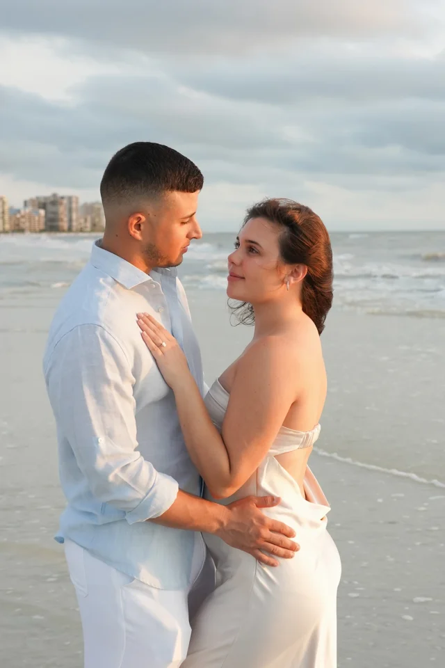 Secret proposal on Marco Island South Beach Florida