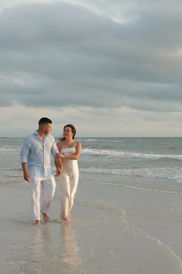 Secret proposal on Marco Island South Beach Florida